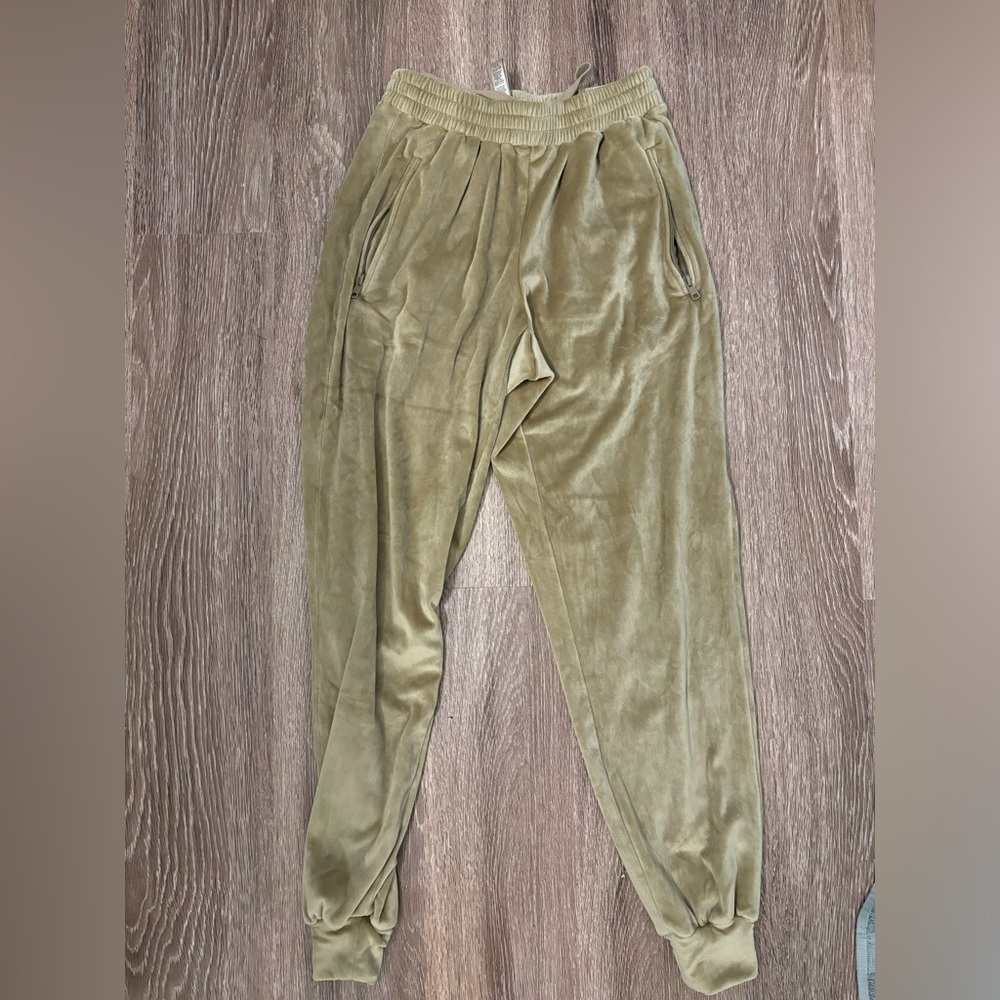 Velour pants